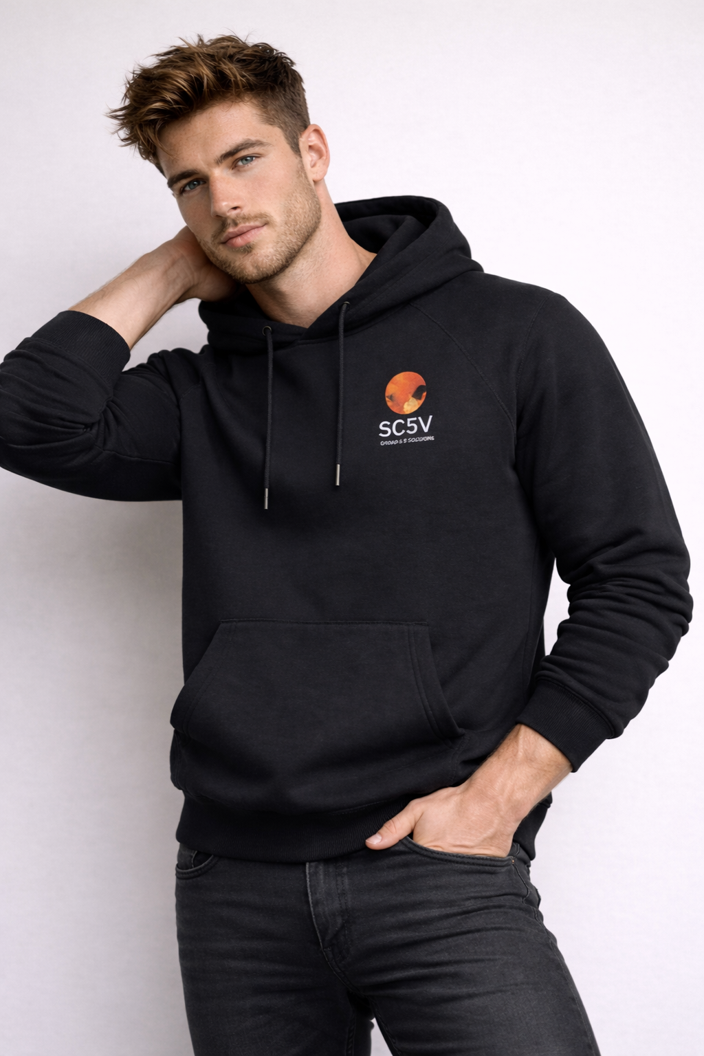 Radiant Dawn Hoodie — Kanji Streetwear Hoodie | Black