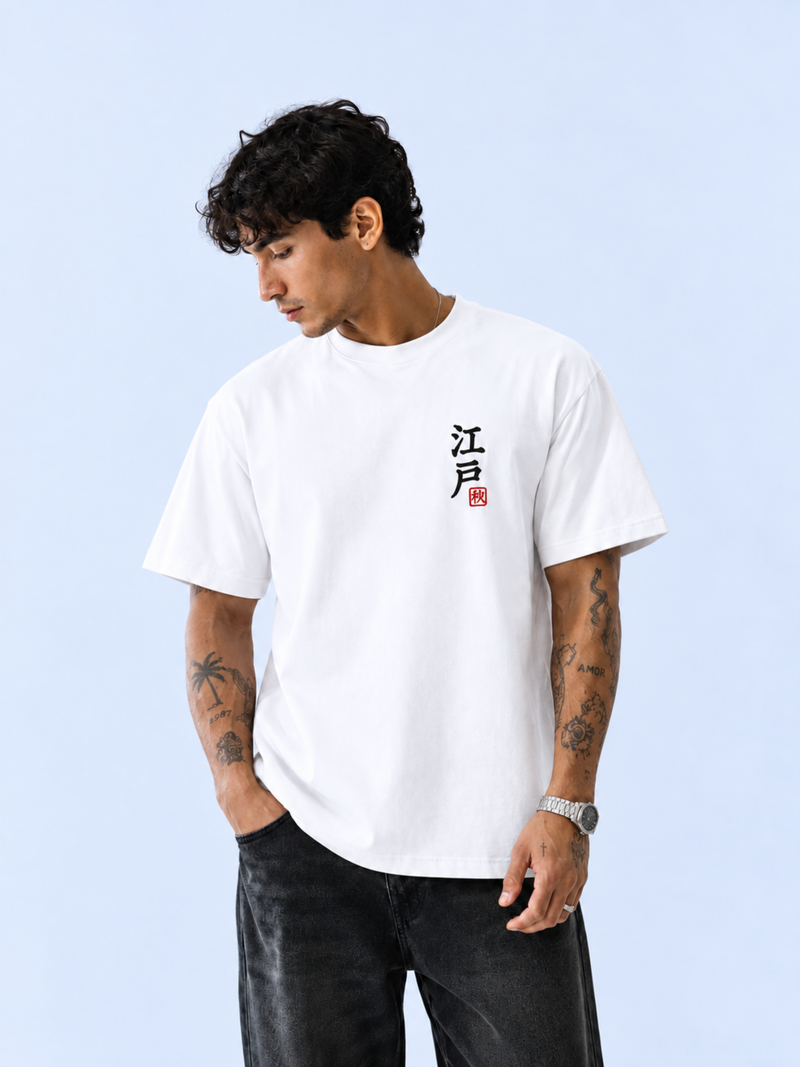 EDO SHŌGUN 将軍 White T-Shirt