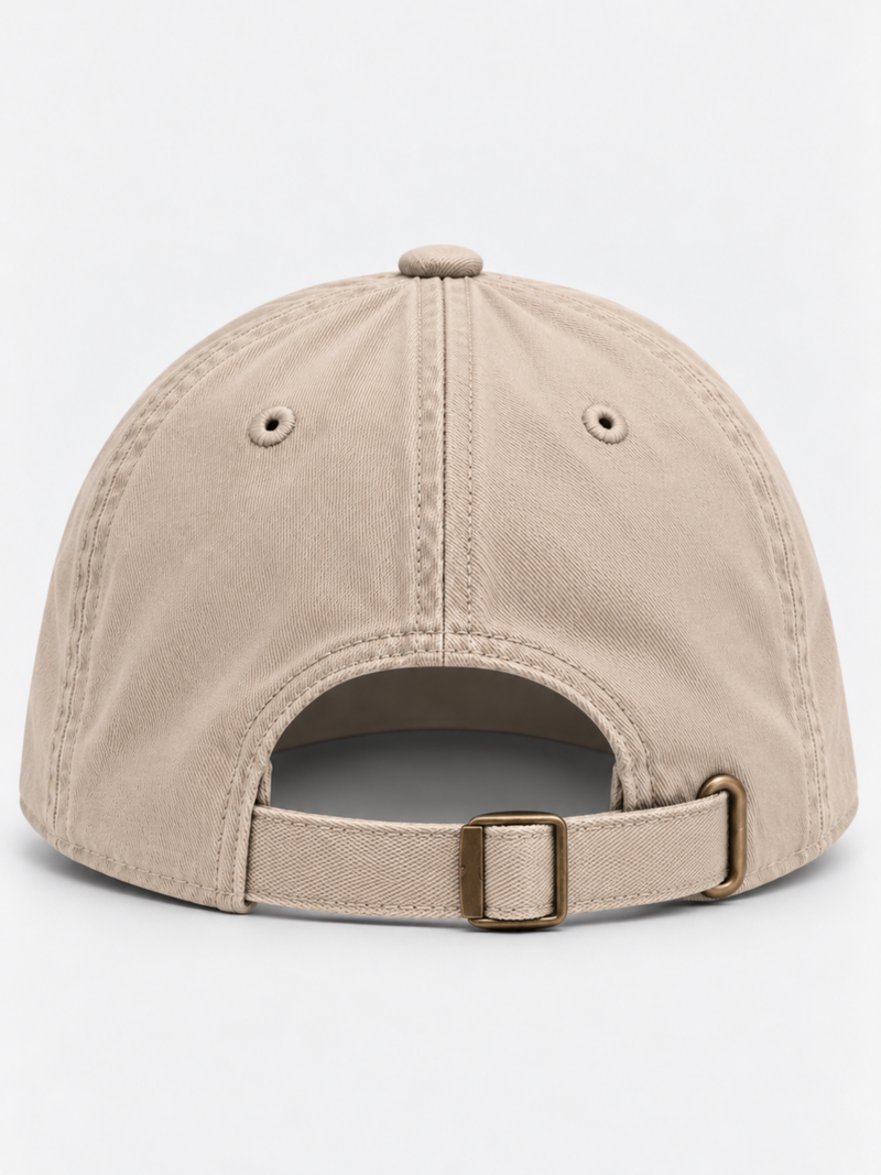 Tokyo Dream 1872 Japanese Baseball Cap, stone – back view