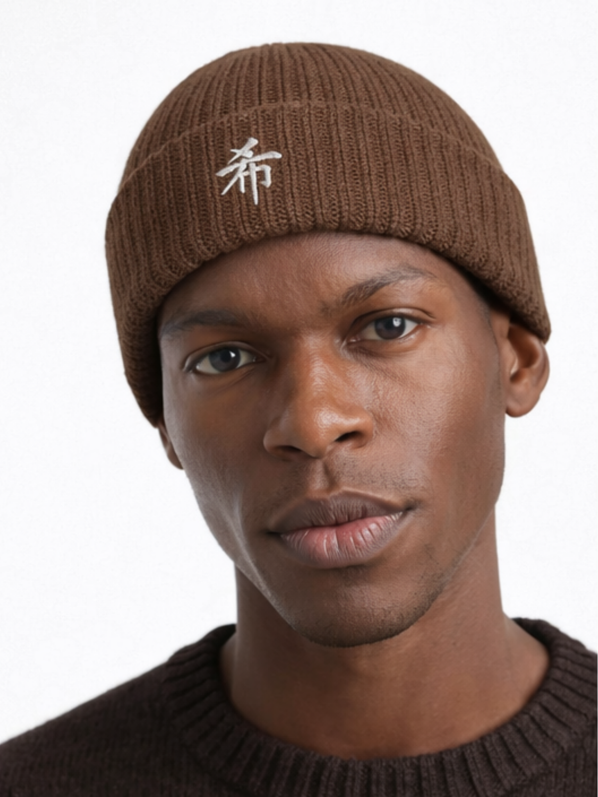 Osaka Strength 力 Ecru Fishermans Beanie | 5C5V – 5C5V | Five