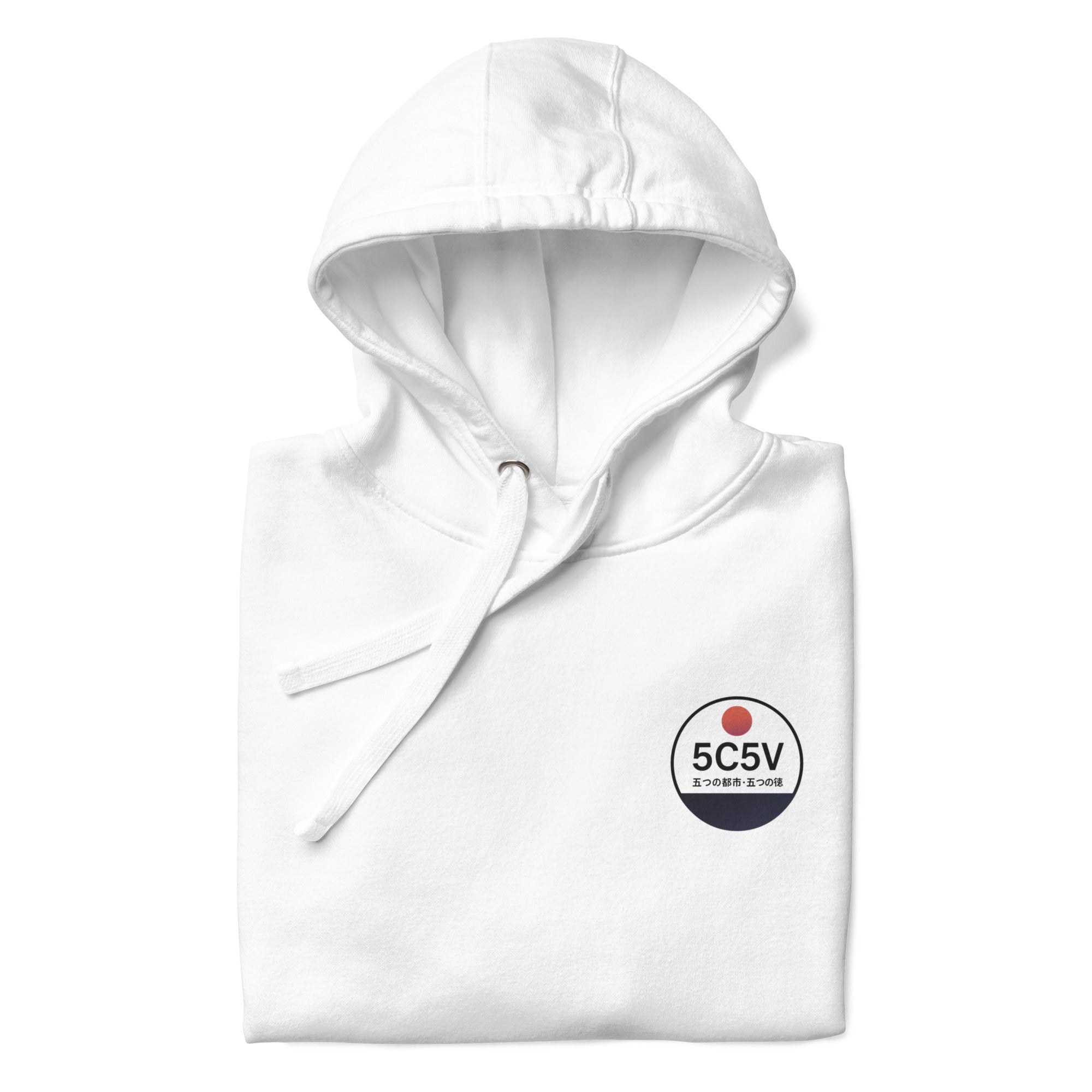 “Neon Dawn Level Up Japanese minimalist streetwear hoodie — 5C5V”